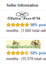 failsamvt's tweet photo. just trying to buy some gluten free food on amazon and i think they're trying to tell me something.. #nothumanfood http://t.co/4TKO1smpa1