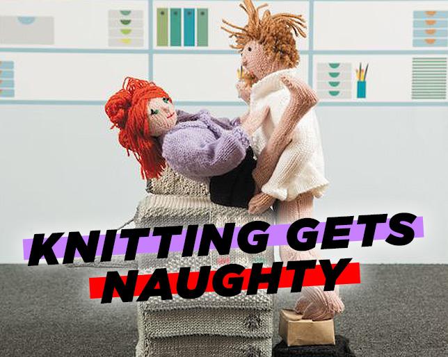 What 7 kama sutra poses look like when you knit them Women's Health