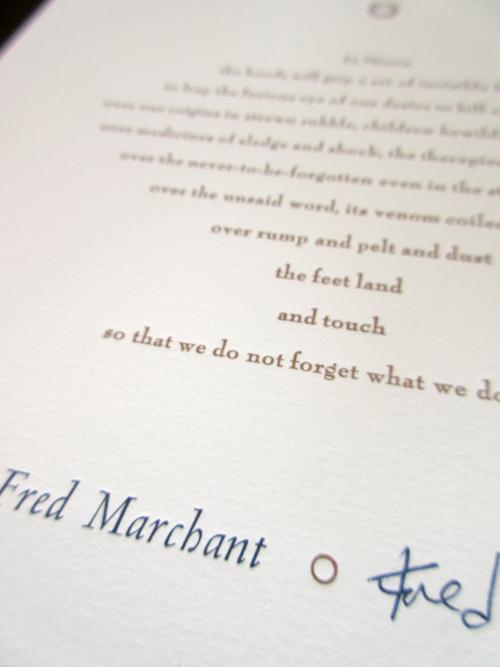 BackPagesBooks's tweet image. A poem about the long tendrils of war and the sad ties to beauty by the great Fred Marchant. bit.ly/1FYnnRT