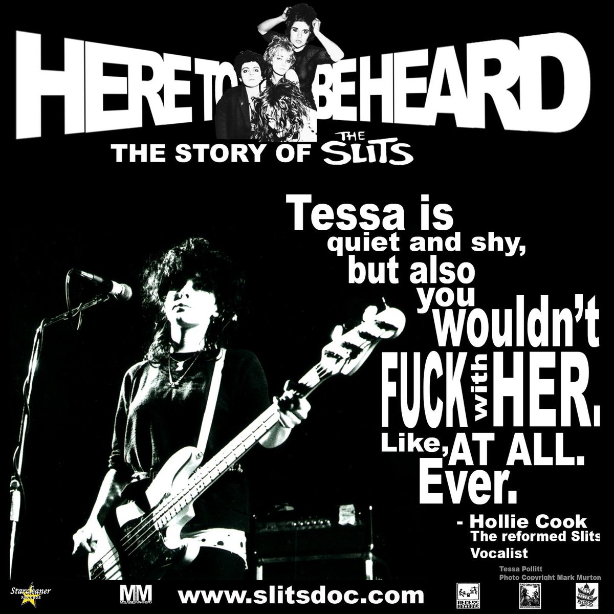 MolassesM's tweet photo. Story of #TheSlits. @MolassesM @shellshag @RecessRecords @Radgirlfriend #LetsPretendRecords
http://t.co/Y7IMMj492V http://t.co/uLYldEGMug