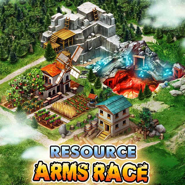 gameofwar's tweet photo. How do you set up your rural buildings? Healthy mix or are you a hyper-farmer dedicating production to one resource? http://t.co/E489ZoGBa5