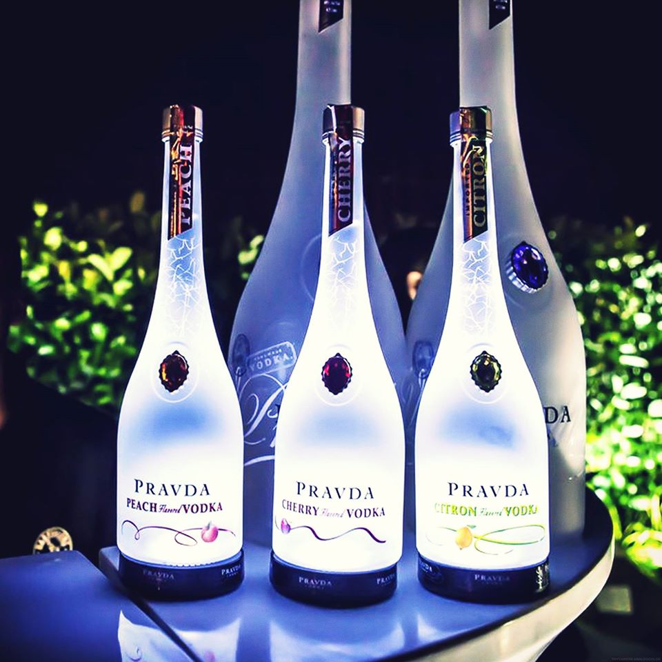 All new natural Pravda vodka fruit flavours #Pravdavodka