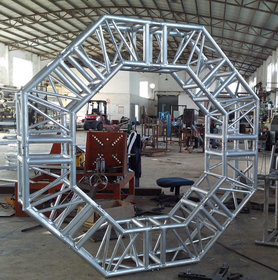 coreatchina's tweet image. Specific truss after installation and removal. Equipping with truss could extend to different larger sizes.