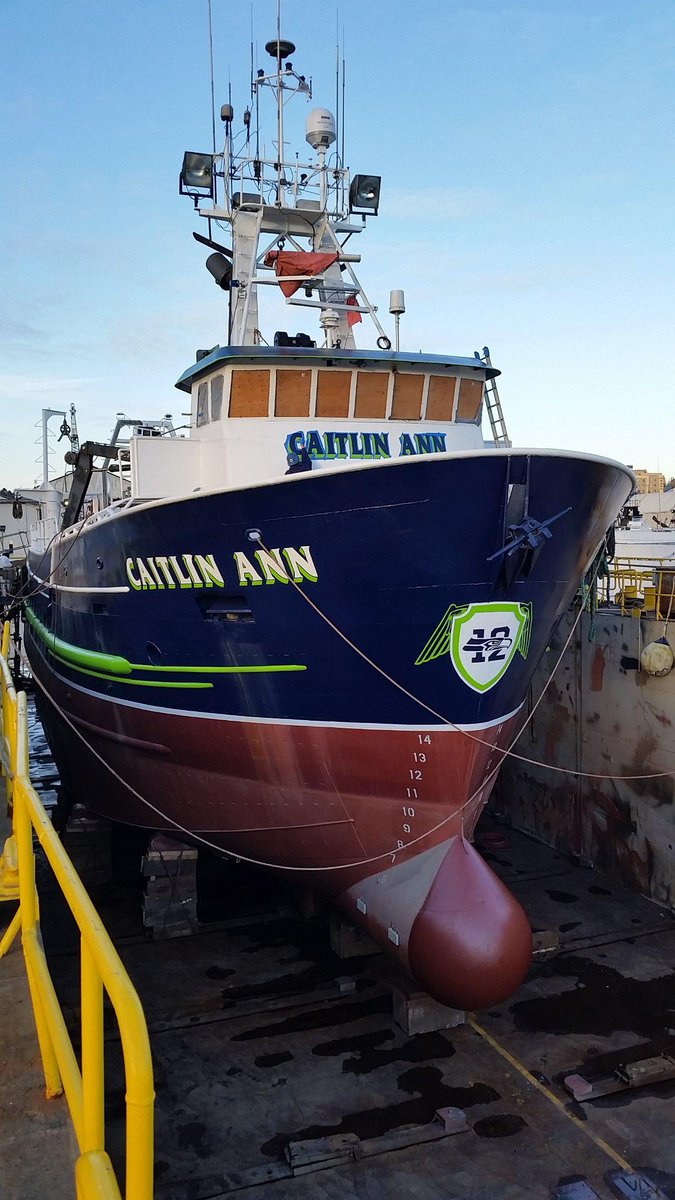 FishEngineer1's tweet image. I Re-painted the Caitlin Ann in Seahawks colors added a 12thman shield guess I'm IN #Seahawks #IMIN #12thman #GoHawks