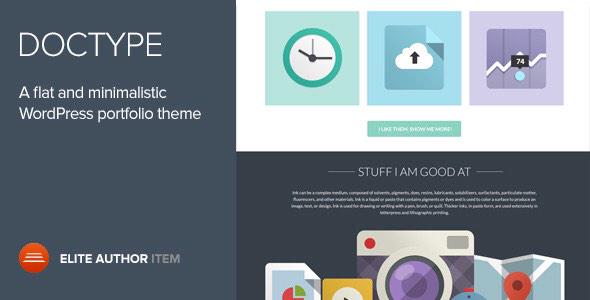 css3tips's tweet image. #Free file of the month Doctype - A Flat and Minimal goo.gl/w82Yim #Portfolio #Theme