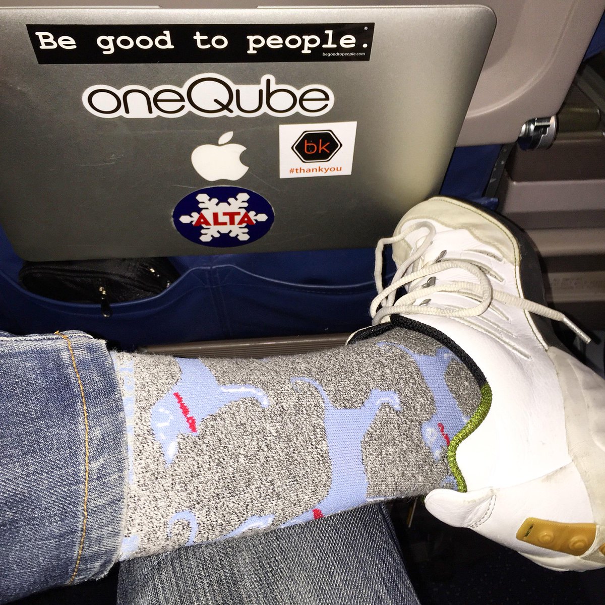 TedRubin's tweet image. 😉  RT @MarshaCollier: @TedRubin hat color socks today? #hashchat