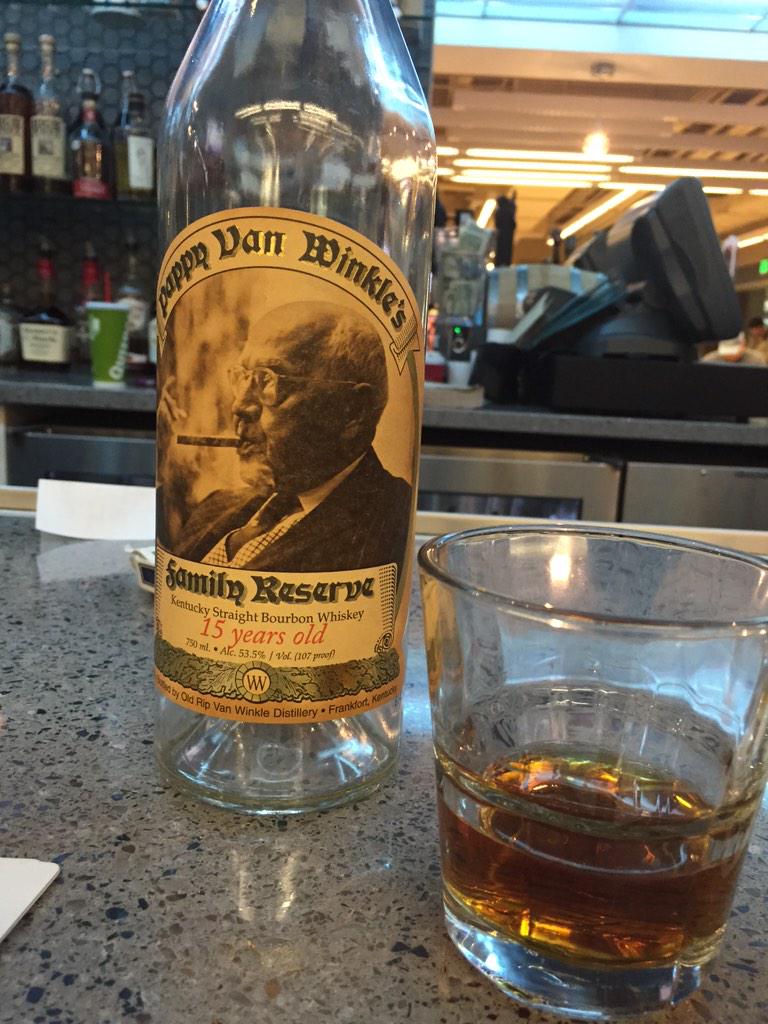 CharlieBroder's tweet image. Who woulda thunk. At the Denver airport of all places. Thank you @pappyvanwinkle