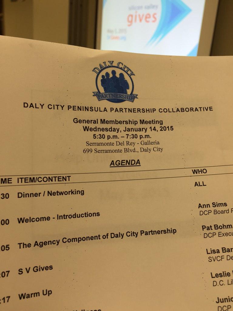 LisaBBarr's tweet photo. Grateful to spread the @SVGives word to Daly City Partnership! https://t.co/6RO7bFsGbr http://t.co/Puj94lmkPI