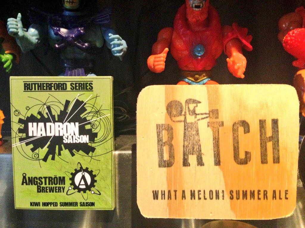 Tapping these bad boys tonight! <a href="/AngstromBrewing/">Angstrom Brewing</a> 'Summer Saison' and <a href="/BatchBrewCo/">Batch Brewing Co</a> 'watermelon summer ale'. YUM!!