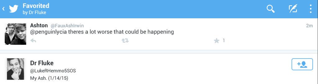 when your crush favs the tweet you are mentioned in.