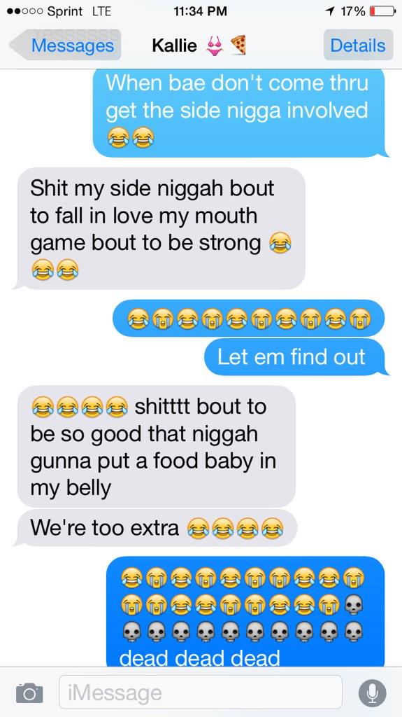 SadieBaby_74's tweet photo. We do too much ๐๐๐ #aintagame http://t.co/ZiiZJNXlCX