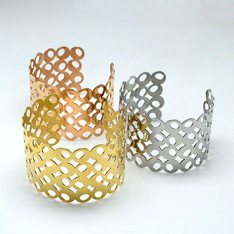 PandaHall's tweet image. 304 Stainless Steel Filigree #CuffBangles.Perfect for giveaways, party favors .pandahall.com/p-764421-fashi…