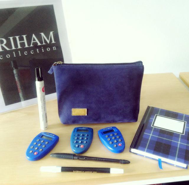 New arrival "indiana pouch" in blue . for order line iralistya or add 73CDE9BF