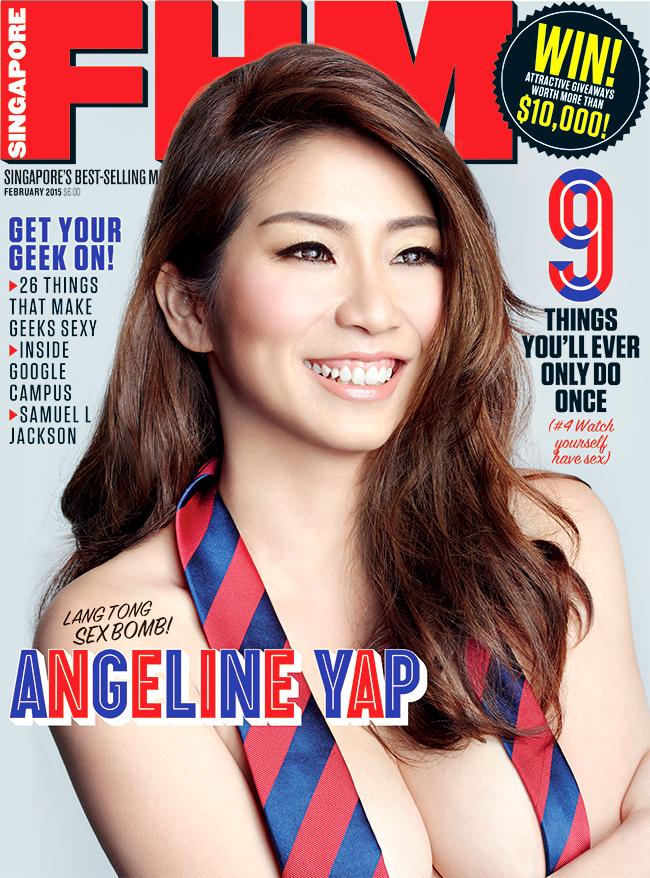 Upgman's tweet photo. New issue out - grab it now while stocks last!
#singaporefhm #fhm #sgbabe #angelineyap #februaryissue http://t.co/2HBmtEPnSx