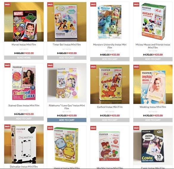 lilwhimsph's tweet photo. These and more Instax mini films are on sale! Go to http://t.co/IkDPDo5y1R now :) http://t.co/92WvSOIJph