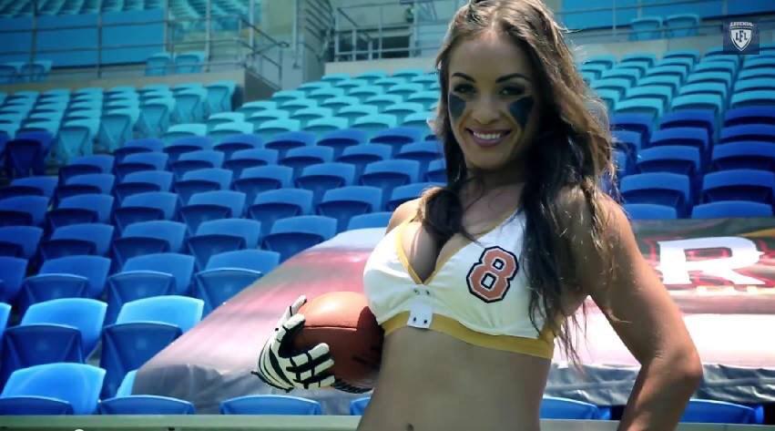 LFLZone's tweet photo. β@tai_emery: Media Day season 1. More adventure awaits this Aussie player #Defense #CBUSSTADIUM #8 #Brigade #LFL http://t.co/x9JEmMsfm6β