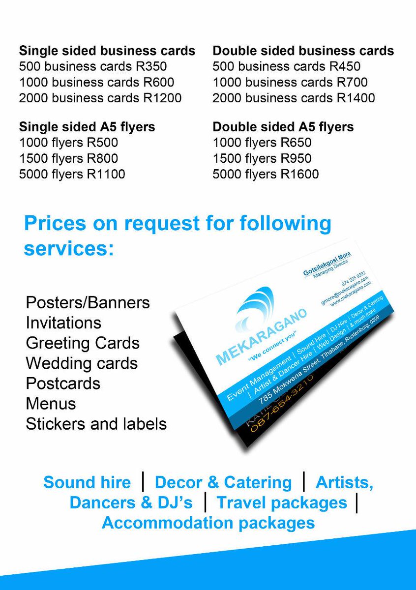 Mekaraganoad's tweet image. Need to #Boost Sales?Need to Get New Clients for your #Unique Business?Let us Help you #Grow your Market Reach.