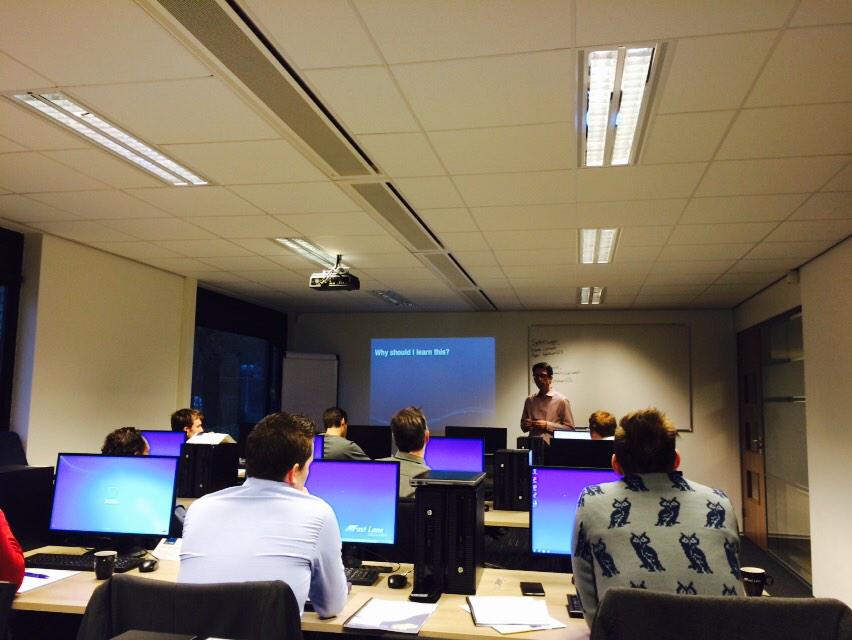 arnovandriel's tweet photo. Today a great @datameer in the Netherlands @learnwise by Carlos #wearedatameer http://t.co/Ve27Rh5YZV