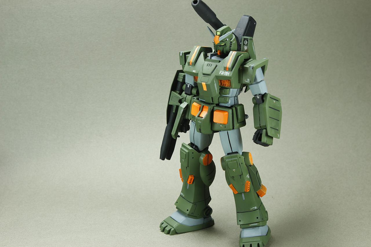 HG1/144昔のフルアーマーガンダム、ミキシング改造作品