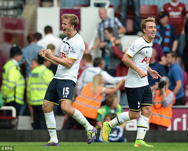 Happy 21st birthday to Tottenham defender Eric Dier! I\ll never forget that first goal you scored against West Ham! 