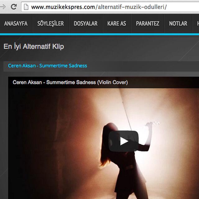 Güzel işler yapmamız için bizi motive eden herkese teşekkür ederiz! Oy vermek isterseniz: muzikekspres.com/alternatif-muz…