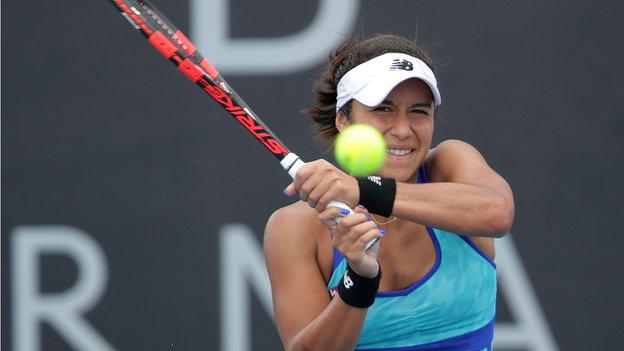 British number one Heather Watson has reached her third WTA semi-final. Find out more bbc.in/1x4buRa