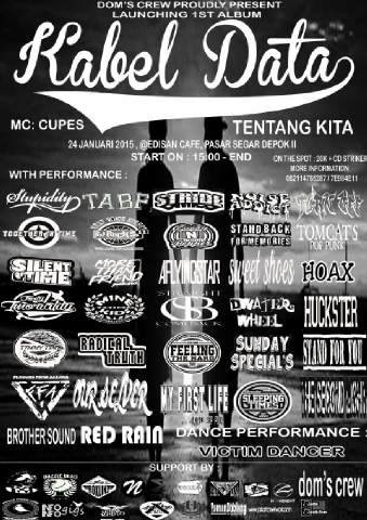 Back to stage <a href="/SCBHC_/">STRAIGHT COMEBACK</a> &amp; @Dww_punkrock At pasar segar depok, 24 january 2015. See you gais