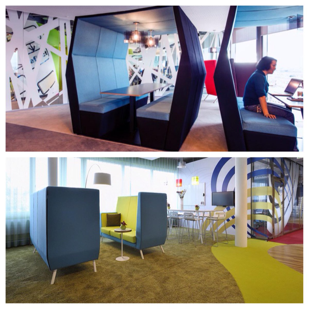 SLSols's tweet image. Casual meeting spaces for #collaborativelearning #Mobilelearning #tabletlearning @tes @tesResources @tesPrimary