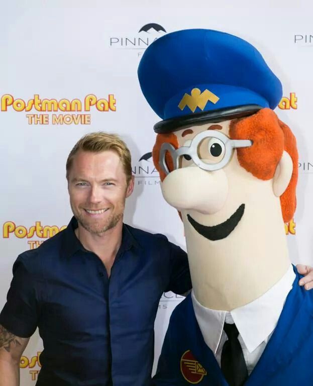 Missnig my old pal <a href="/ronanofficial/">Ronan Keating</a>! #PostmanPat