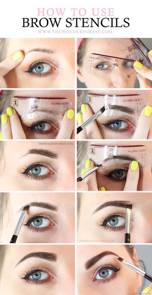 AmandaHalldan13's tweet photo. Smart tip, brow stencil! (Not my brows) http://t.co/uAgbEVXpOR