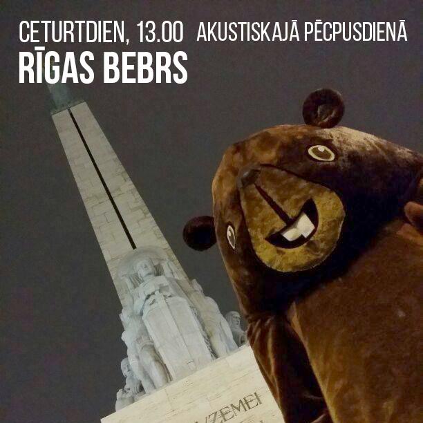 Pēc pāris stundām... studijā BŪS... <a href="/rigasbebrs/">Rīgas Bebrs</a> !