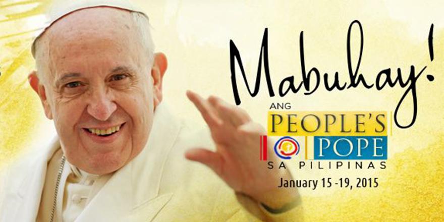Welcome to the Philippines Pope Francis! #BlessedByThePope
