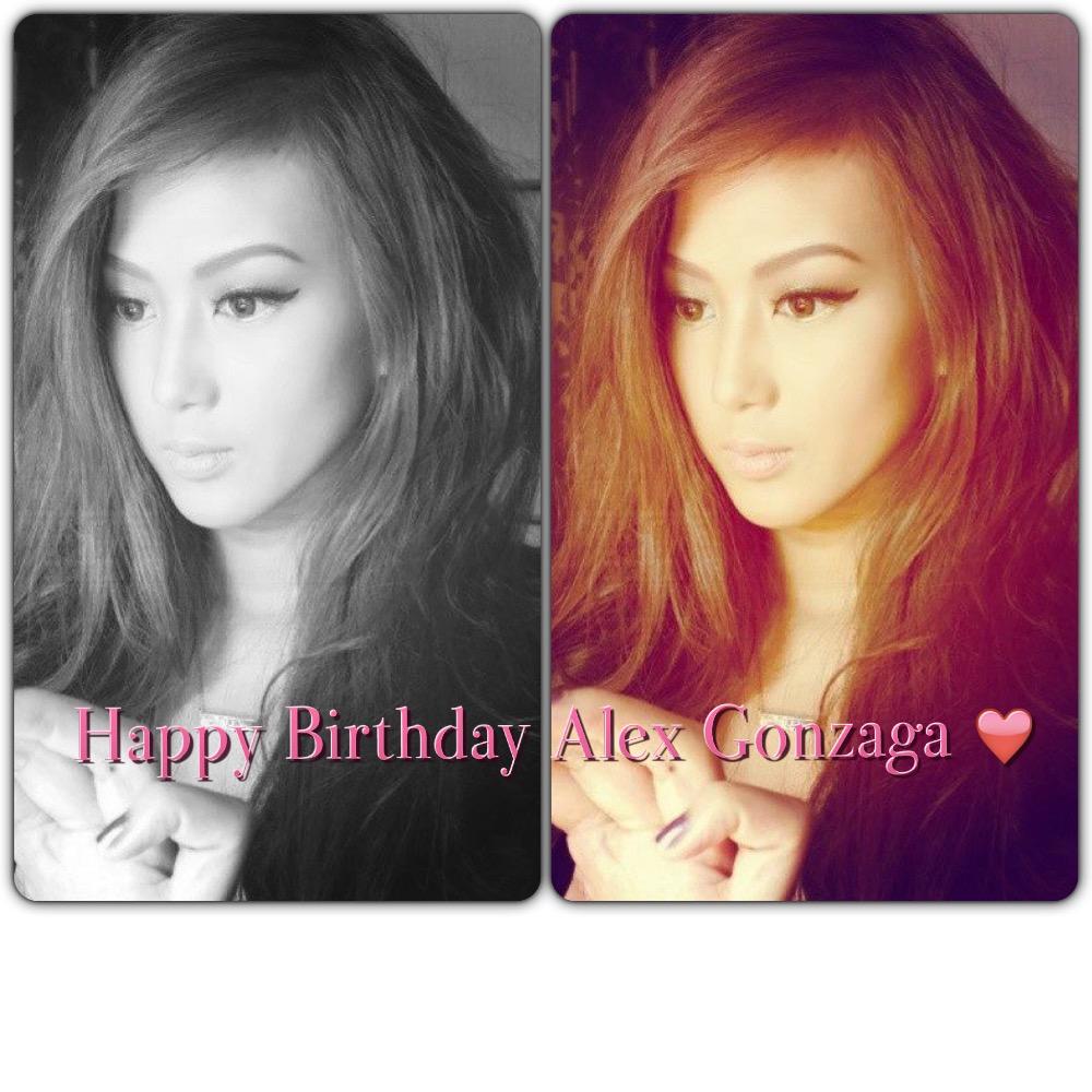Happy Birthday Alex Gonzaga       