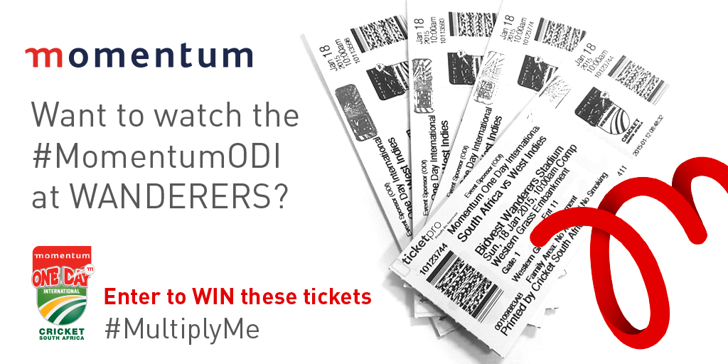 MultiplyRSA's tweet photo. #MultiplyMe #MomentumODI ticket #giveaway closes 14:00 - FOLLOW &amp; RT http://t.co/iY532mrNkc  http://t.co/wvHoJCER8x http://t.co/xQL2QXPEm9