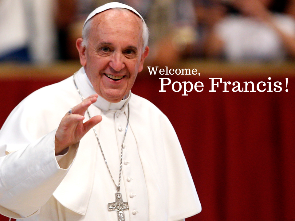 giftlauncher's tweet photo. Welcome to the Philippines, Pope Francis! #PapalVisitPH #PopeFrancisPH http://t.co/bHT0hfLR1d