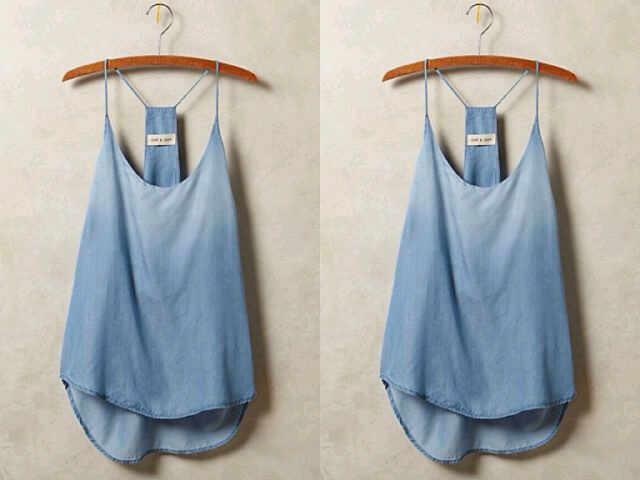 TheAmazeSHOP's tweet photo. Tangtop denim bahan denim fit L 57rb @apaajaIKLAN @DetikReseller @JaringanIklan @cari_reseller @CelotehBandung http://t.co/2V1eMWNXlF
