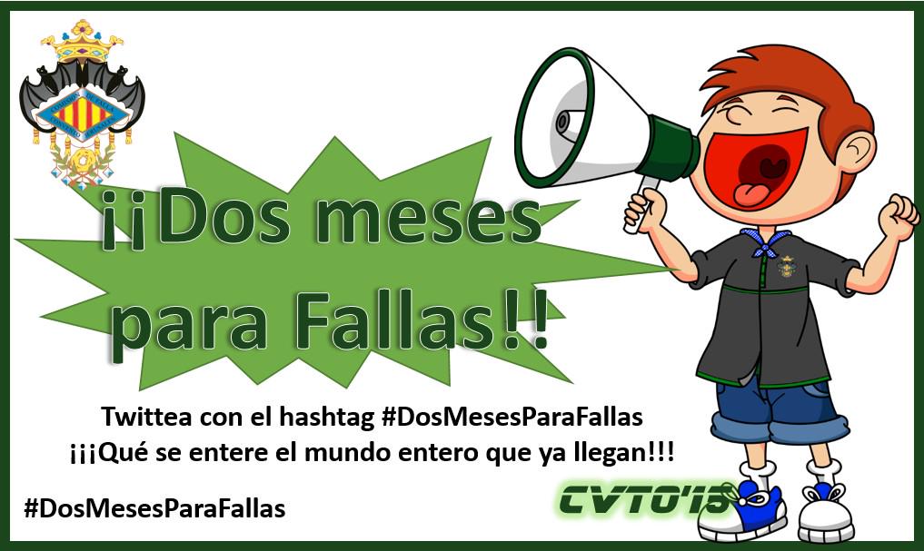 fallaconvento's tweet photo. Nuestro fallerito también quiere pregonarlo a los cuatro vientos!!! Y es que solo quedan #DosMesosPeraFalles #cvto15 http://t.co/4TCqZ8Gcn9