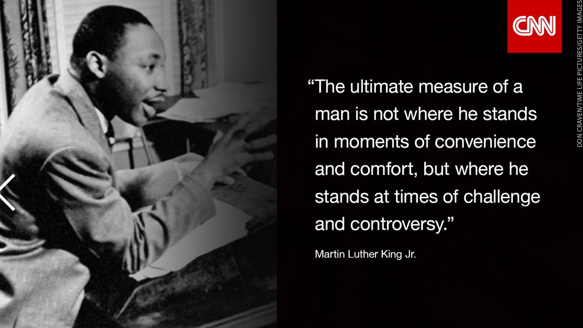 CNN's tweet photo. Martin Luther King Jr. would have turned 86 today. We take a look at his legacy: http://t.co/elq856gyn5 http://t.co/Vv2NQr5JWD