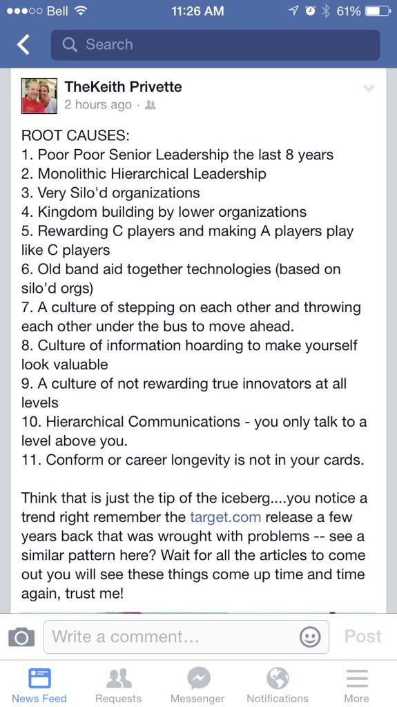 karimacatherine's tweet image. #targetcanada didn't live up to the expectation. Worst mistake a #Retailer can make. Check this good insight