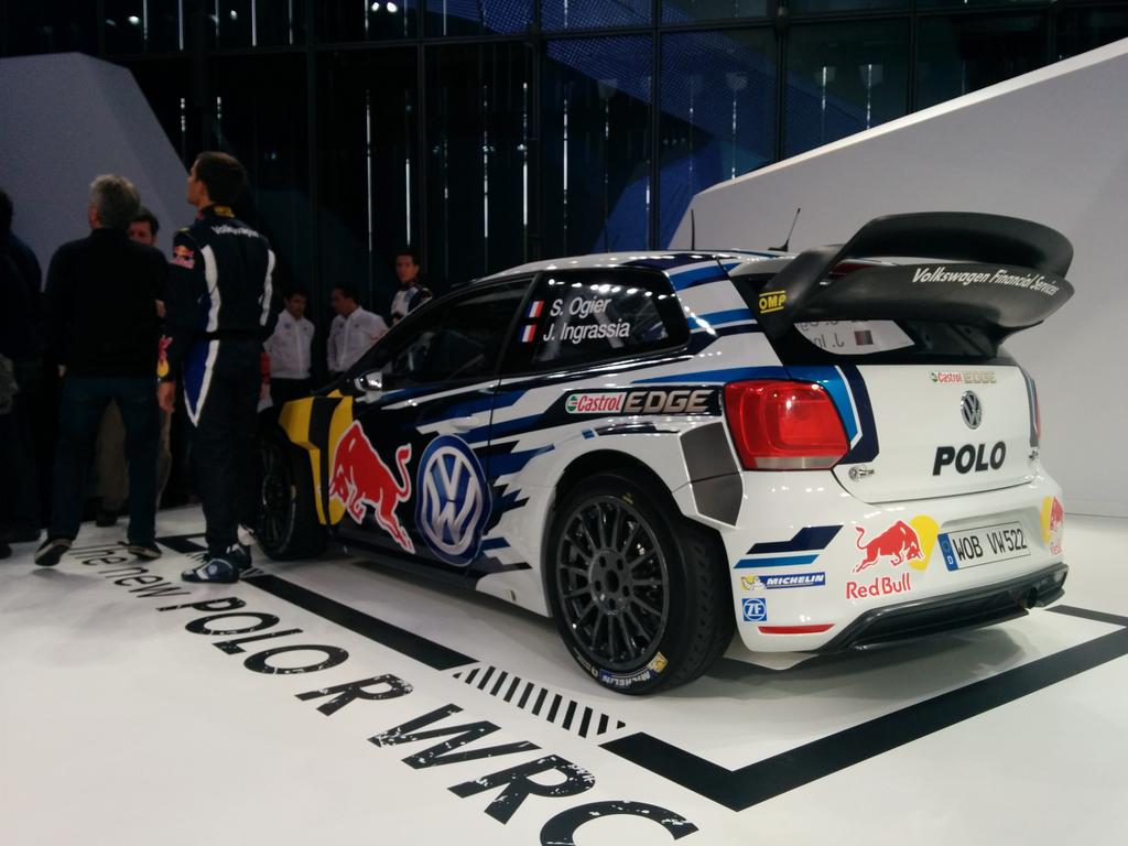 vida_racing_'s tweet photo. Así va decorado el nuevo Volkswagen Polo WRC http://t.co/V3UxwHDR5g