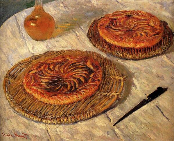 CLAUDE #MONET " The Galettes " (1882) #Impressionism #followart #art #fineart #iloveart #painting #vida  #cafe #life