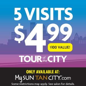 VicAtSunTanCity's tweet photo. Visit ALL 5 beds for only $4.99 through Jan 31! Purchase through http://t.co/UdoZGGVYZW today! *Limit one per client http://t.co/oJHdpWgxki