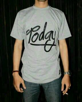 TODAYcloth's tweet photo. " SERIF " tees grey misty | price 100k | size: S M L XL | for order 088218228513/ 523315AF http://t.co/9o5SaFl9N0