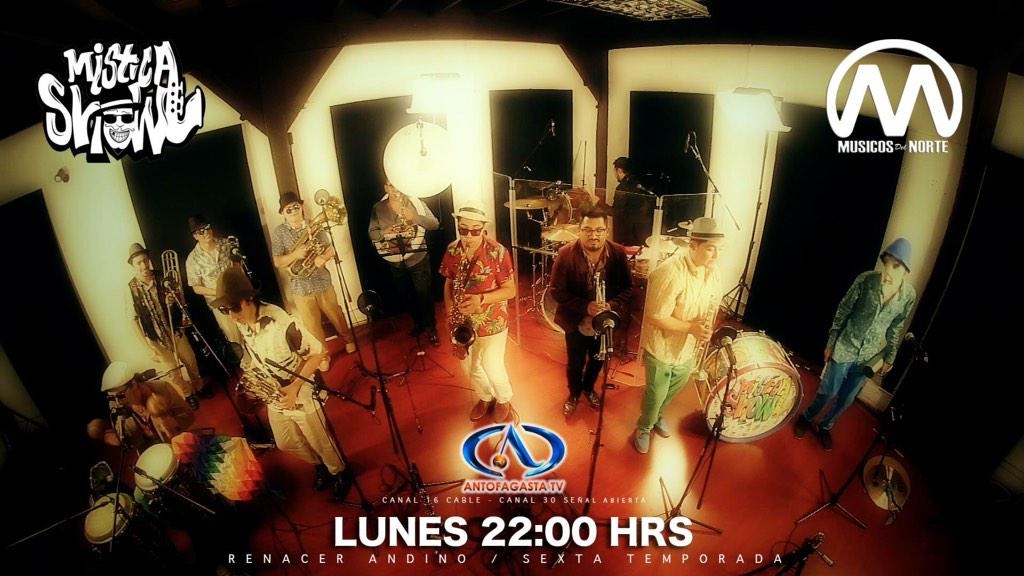 MISTIC@S! LANZAMIENTO PARA LA TV! DE NUESTRO  DVD Y ALGUNOS TEMAS DE NUESTRO CD!#ANTOFAGASTA #PREGONDELJOLGORIO