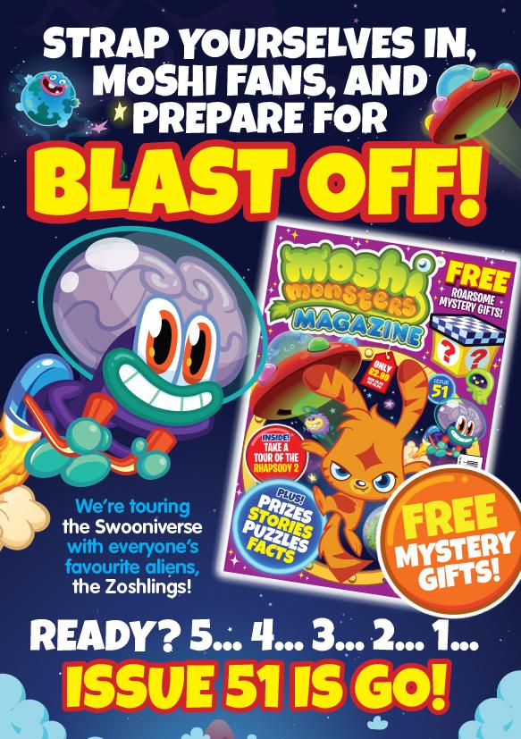 #moshi monsters #magazines No 51 is out today.