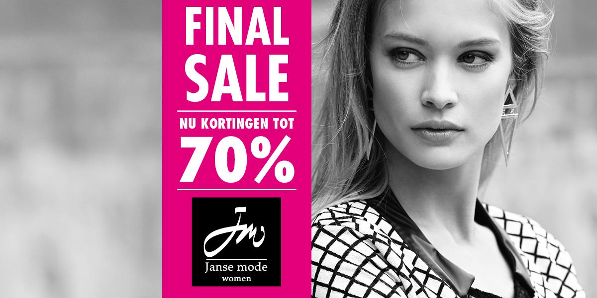 FINAL SALE! Profiteer nu van kortingen tot 70%. #finalsale #jansemode jansemode.nl/webshop