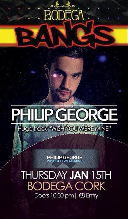 CorkClubGuide's tweet image. Massive Gig in @Bodegabangs as rising house star @phillipgeorgeuk of 'Wish You Were Mine Fame' plays a special set!