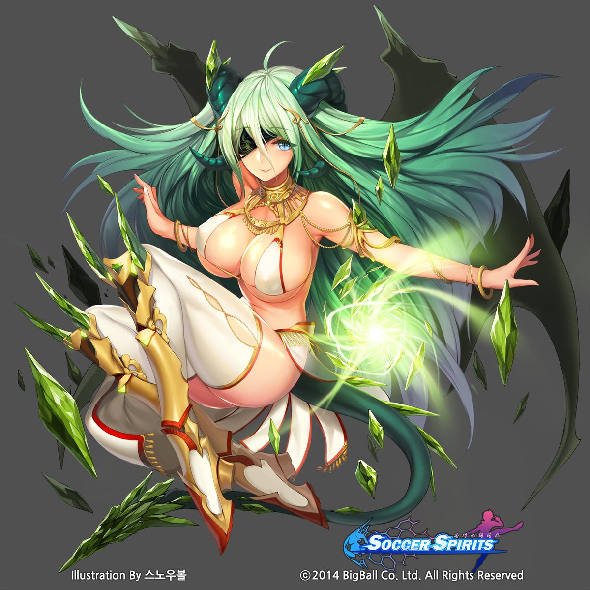 에잉 그냥 여따가 올려야지 사커스피리츠 7성 힐데가르트 / 신큐캐릭 사라미르 일러스트입니다. 저작권은 빅볼 사에 있습니다요. 