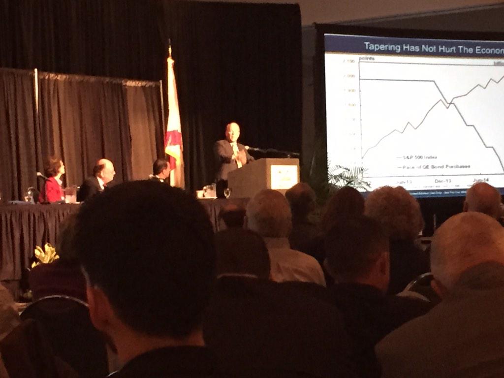 joechilds's tweet photo. What saved our economy is entrepreneurship, not the FED QE. #EFB2015 http://t.co/OOqS9fJs5w