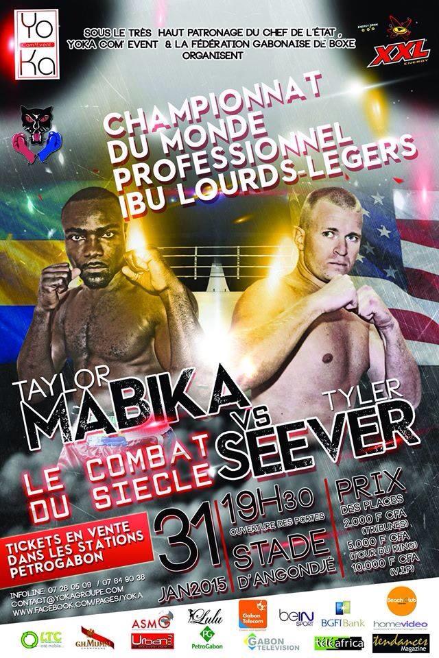 J-16 #ChampionnatDuMondeIBU #Libreville #Gabon #boxe #événement #sportif historique Mabika Vs Seever Gabon Vs USA 👍